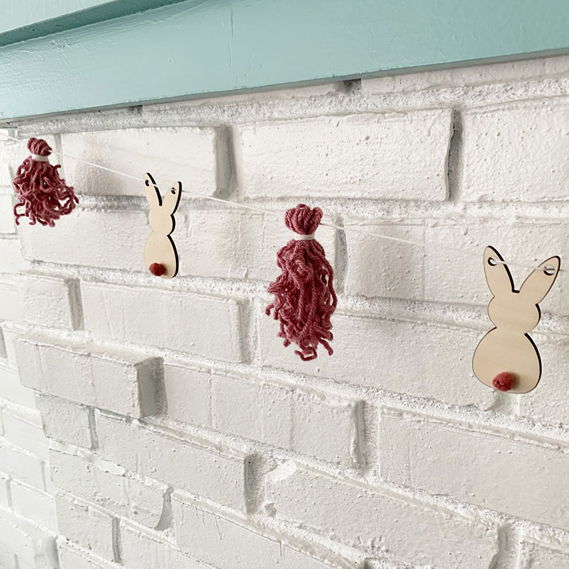 How to Make an Easter Garland