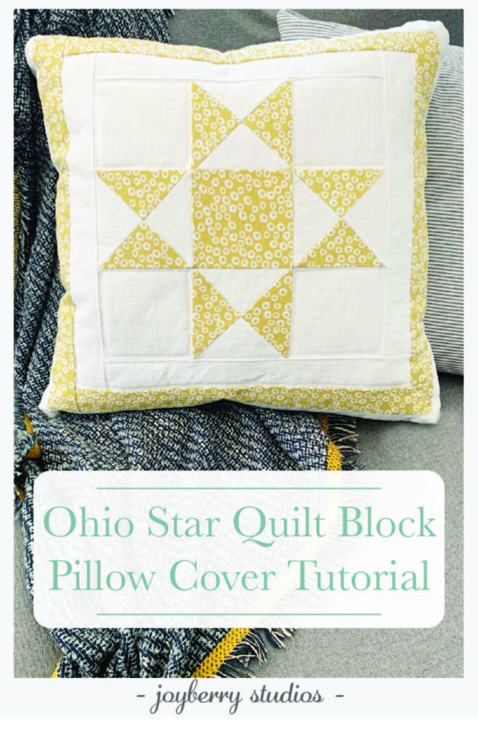 sew a quilted pillowcase main photo for Pinterest