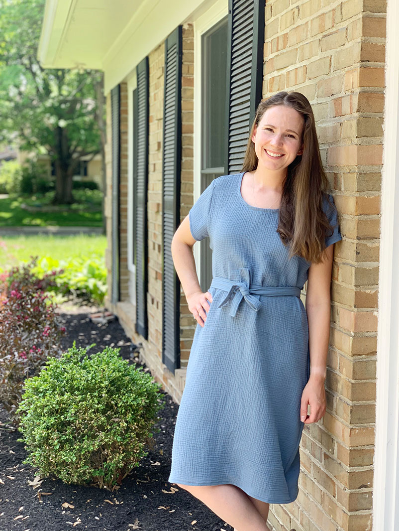 Scout Tee Dress Sewing Hack - Joyberry Studios