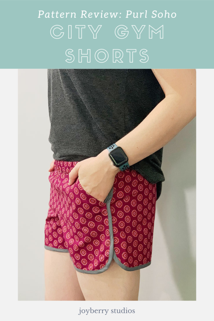 purl soho city gym shorts pattern review main pinterest photo