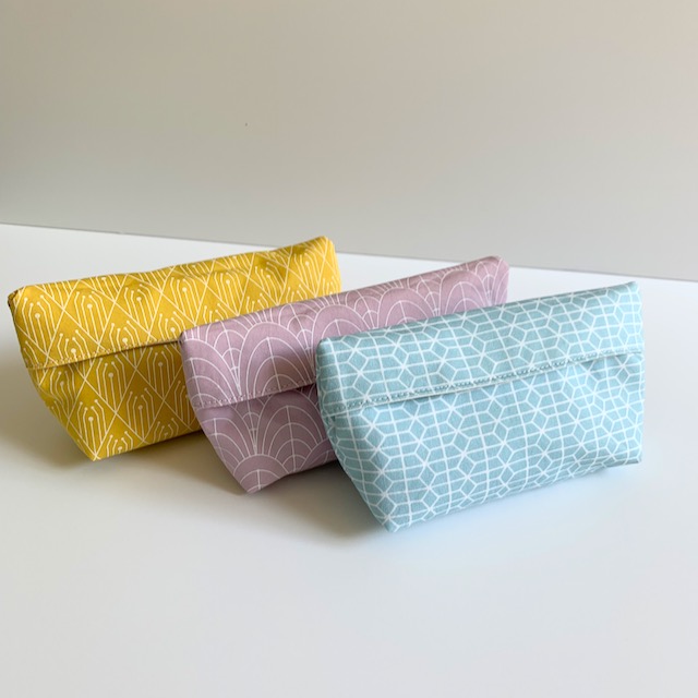 sew a reusable snack bag for an eco friendly alternative