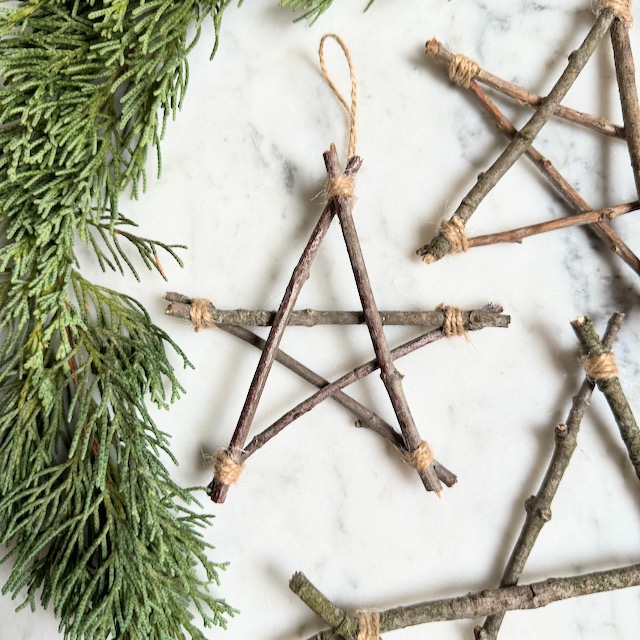 How to Make Twig Stars