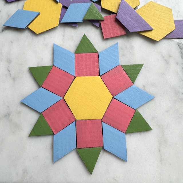 DIY Magnetic Mosaic Mandala Tiles