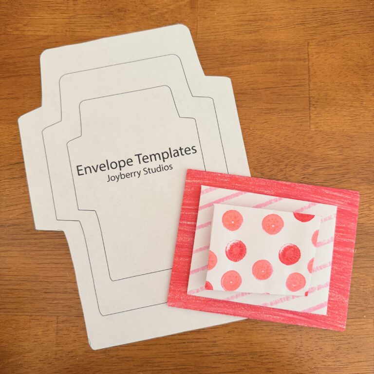 How to Make An Envelope – With Free Template!